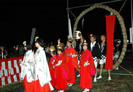 村杉温泉お湯くみ祭り
